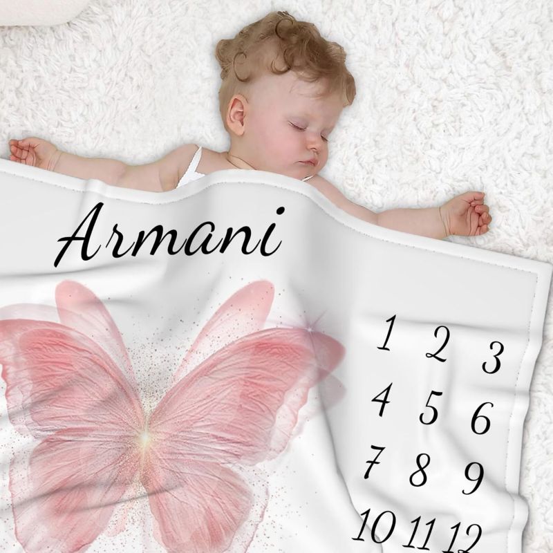 VIKAMA Pink Butterfly Baby Mil - огляд і ціна Baby Nursery Decor Girl