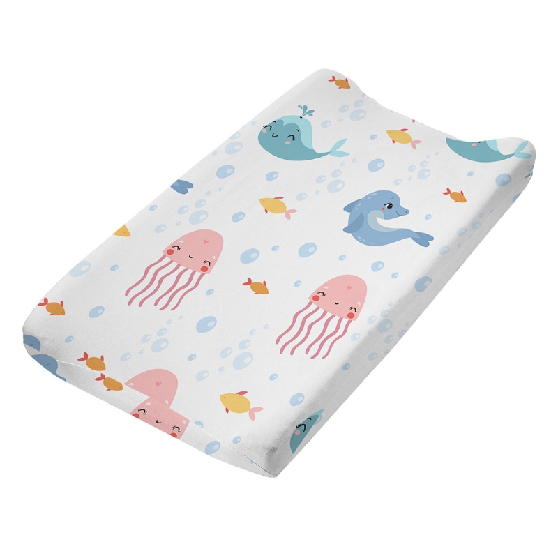 Stretchy Print Changing Mat Pr - огляд і ціна Changing Table Topper