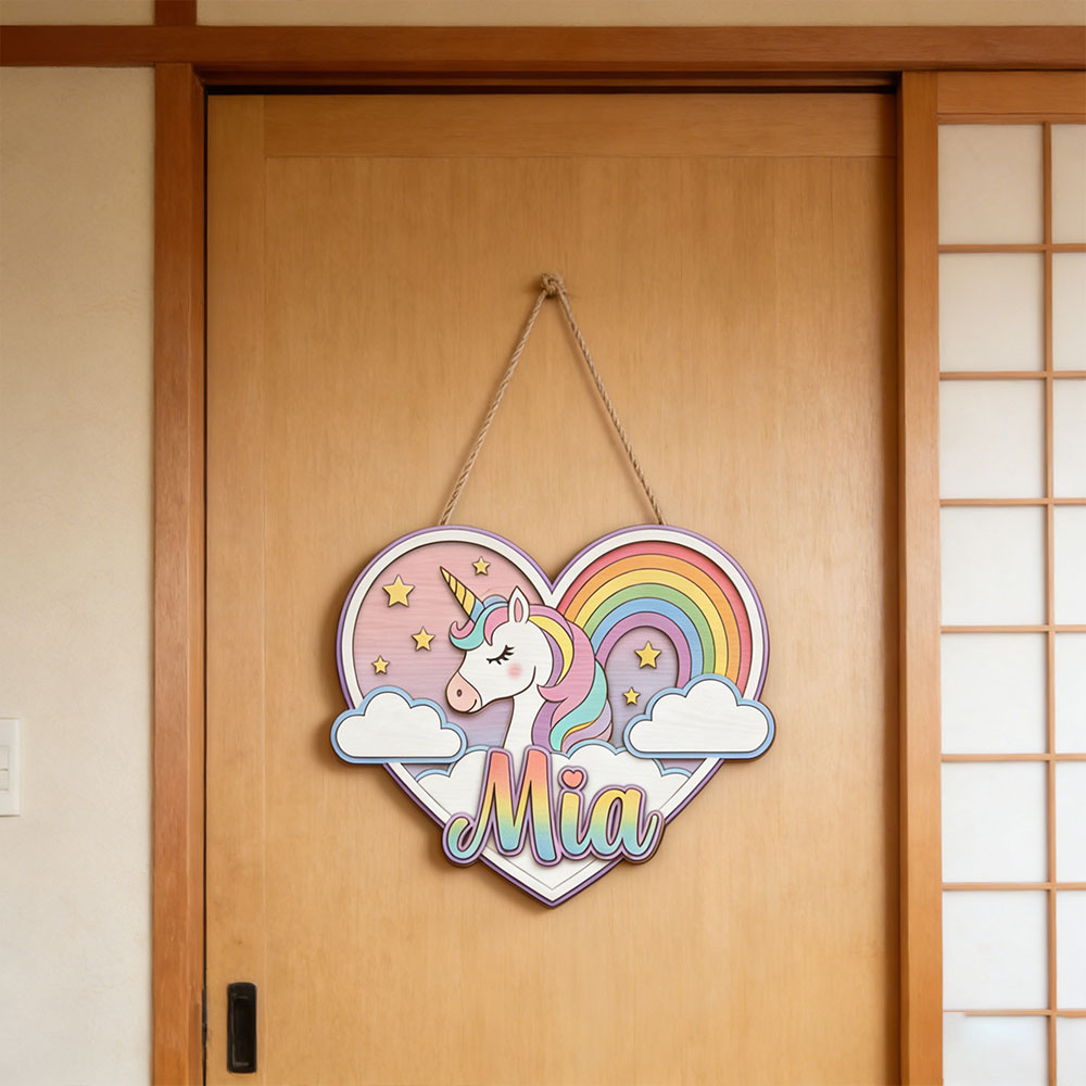 Custom Heart Shaped Rainbow Un - огляд і ціна Baby Nursery Themes Girl