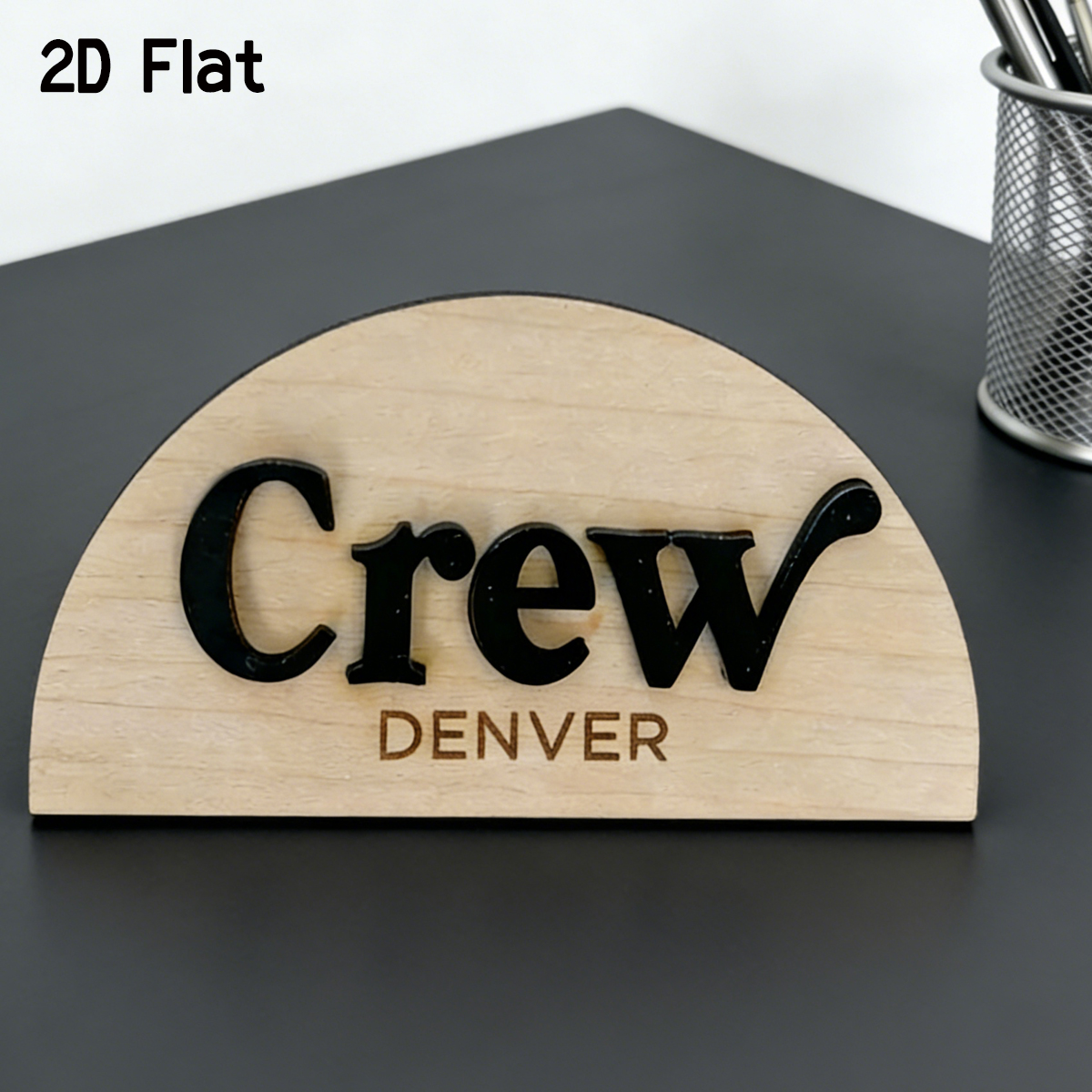 1Pc Cutom Crescent Wooden Acry - огляд і ціна Baby Nursery Name