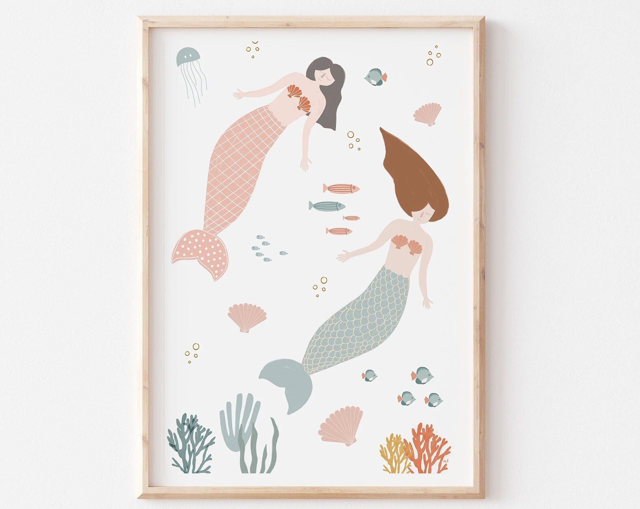 Boho Nursery Ocean Themed Pink - огляд і ціна Baby Nursery Themes Girl