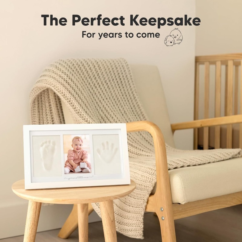 Baby Handprint Footprint Clay  - огляд і ціна Baby Nursery Frames