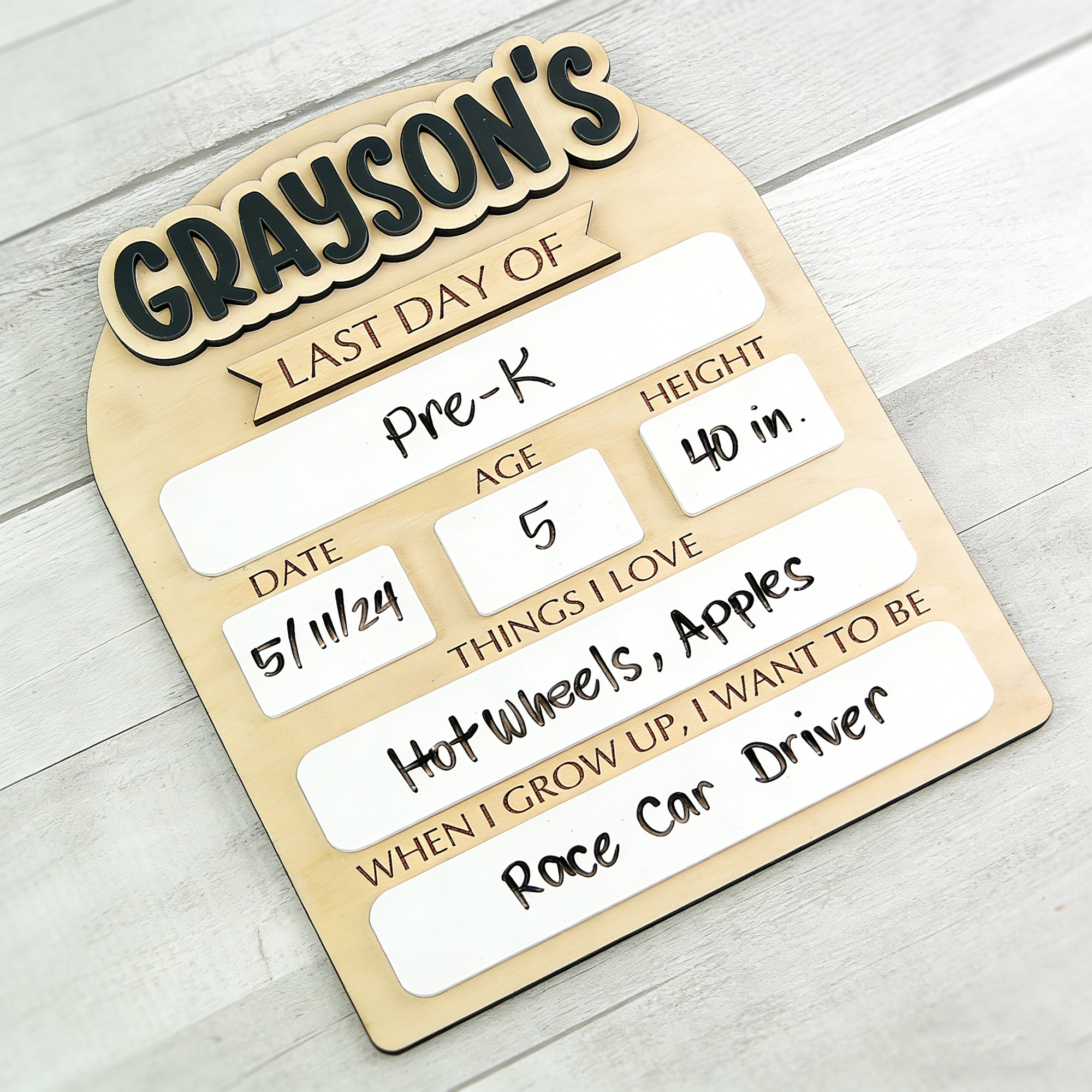 1Pc Custom First/Last School D - огляд і ціна Baby Nursery Name