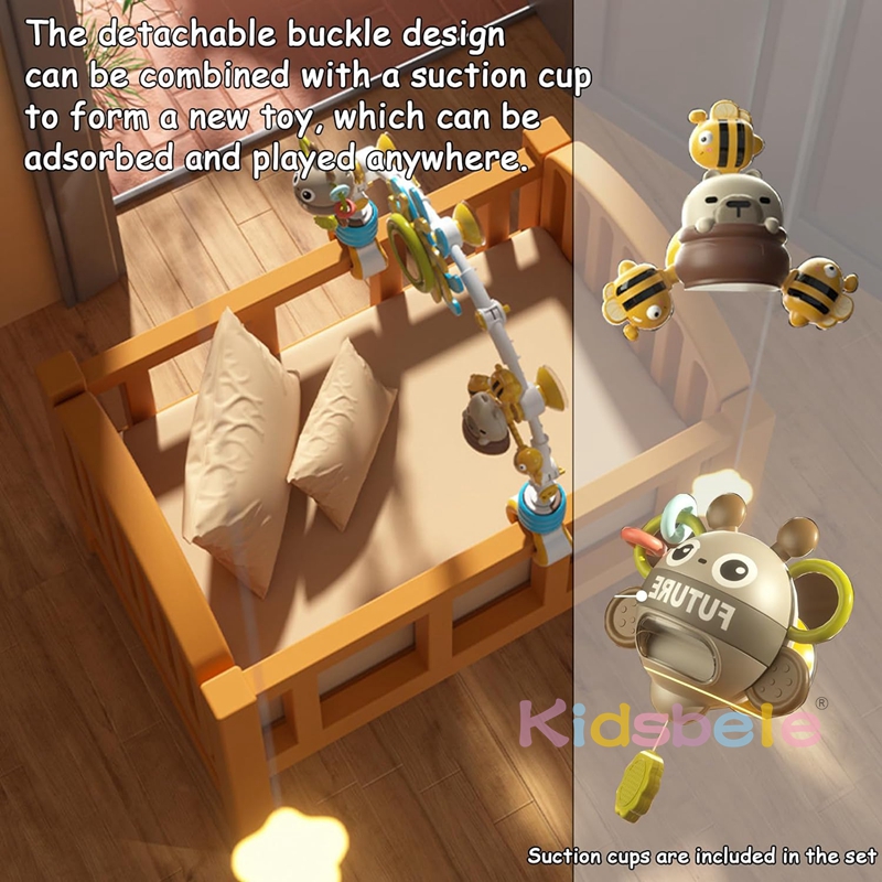Baby Cot Mobile with Hanging T - огляд і ціна Baby Nursery Set