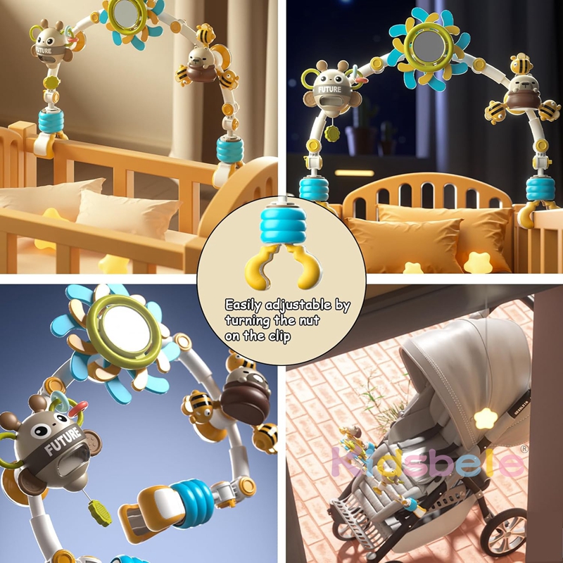 Baby Cot Mobile with Hanging T - огляд і ціна Baby Nursery Set