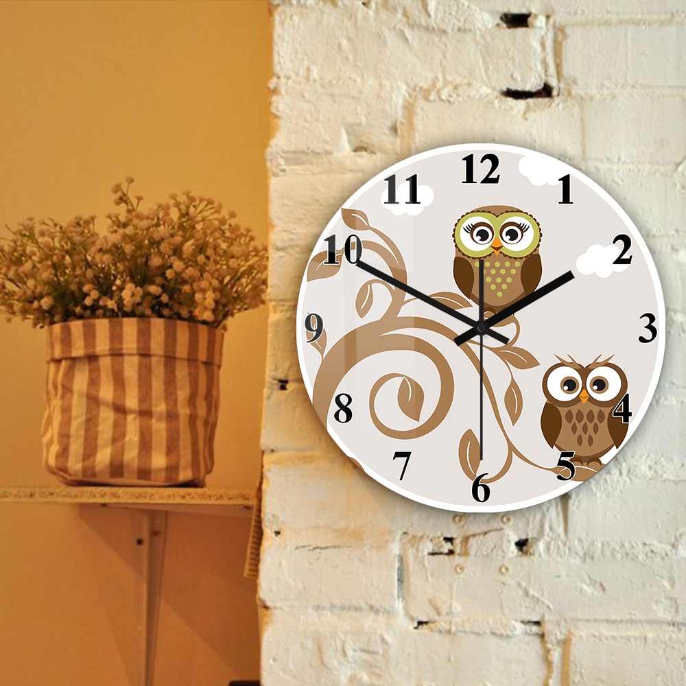 Whimsical Cartoon Owls on Tree - огляд і ціна Baby Nursery Frames