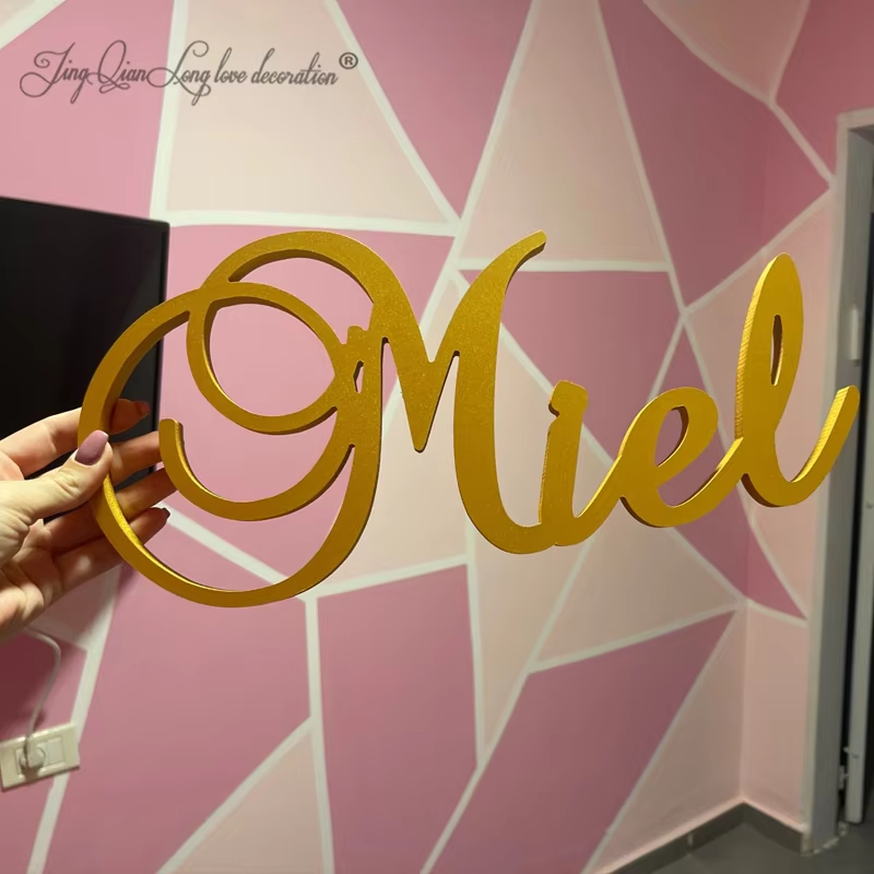 Custom  Personalised Wooden Na - огляд і ціна Baby Nursery Name Letters
