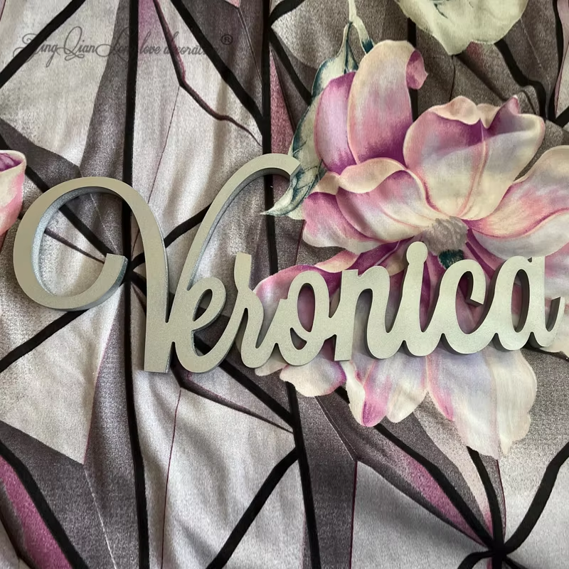 Custom  Personalised Wooden Na - огляд і ціна Baby Nursery Name Letters