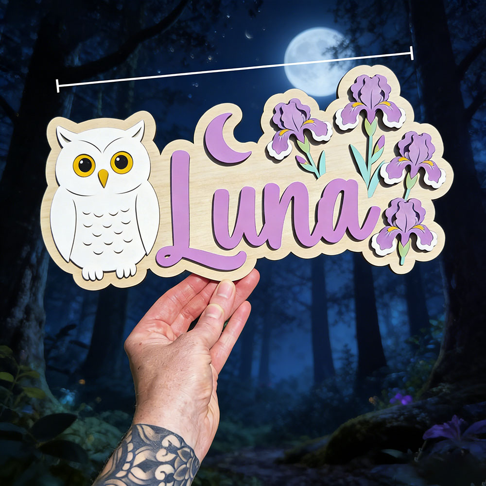 Personalized Cute Night Owl Ir - огляд і ціна Baby Nursery Themes Girl