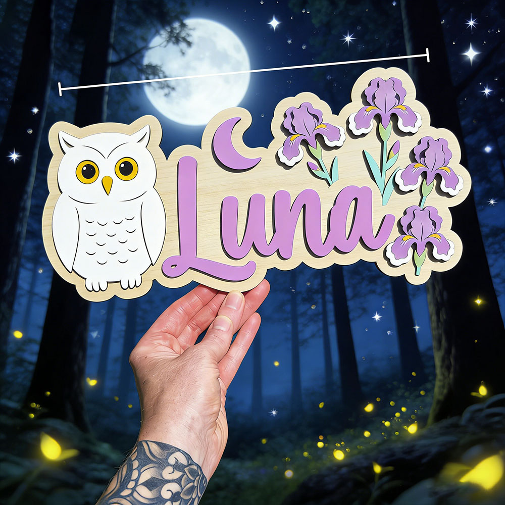 Personalized Cute Night Owl Ir - огляд і ціна Baby Nursery Themes Girl