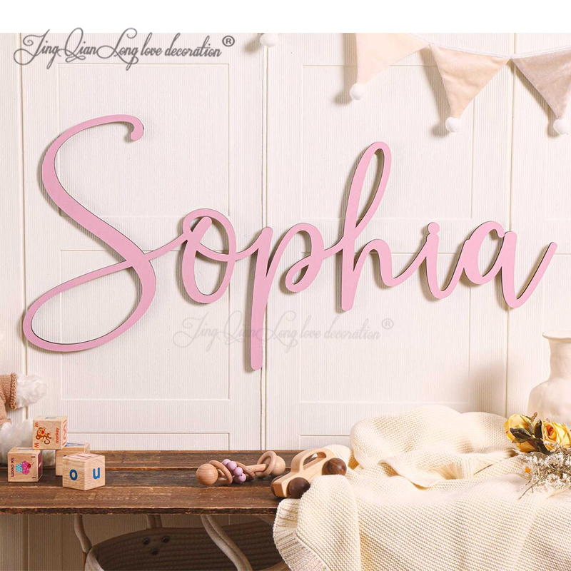 Custom Personalized Wood Name  - огляд і ціна Baby Nursery Name Letters