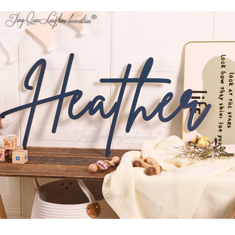 Custom Personalized Wood Name  - огляд і ціна Baby Nursery Name Letters