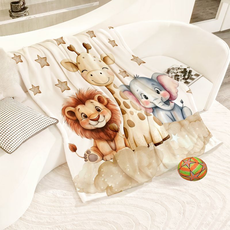 VIKAMA Jungle Animal Print Fla - огляд і ціна Baby Nursery Jungle Animals
