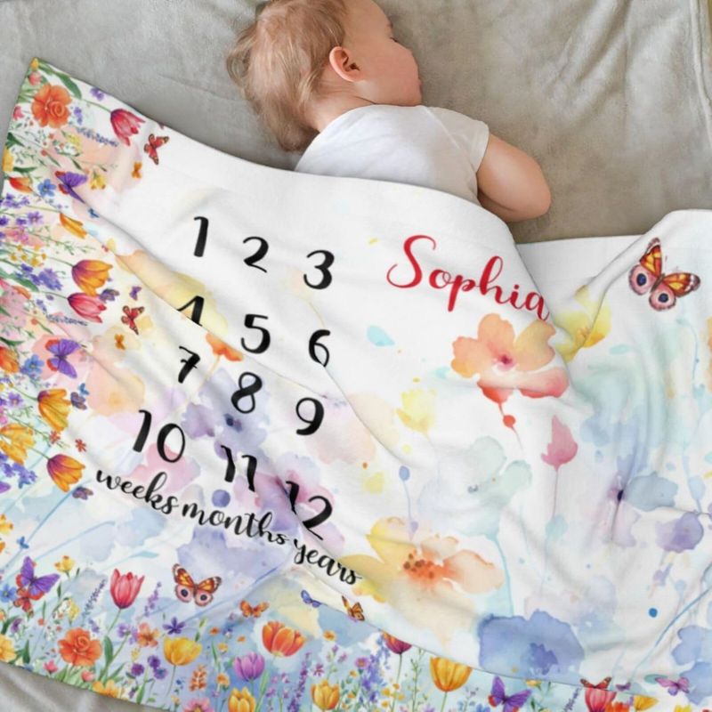 VIKAMA Wildflower Butterfly Ba - огляд і ціна Baby Nursery Decor Girl