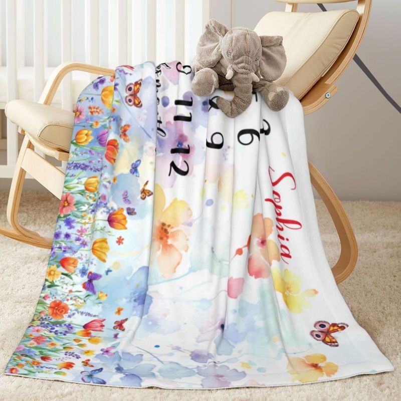 VIKAMA Wildflower Butterfly Ba - огляд і ціна Baby Nursery Decor Girl
