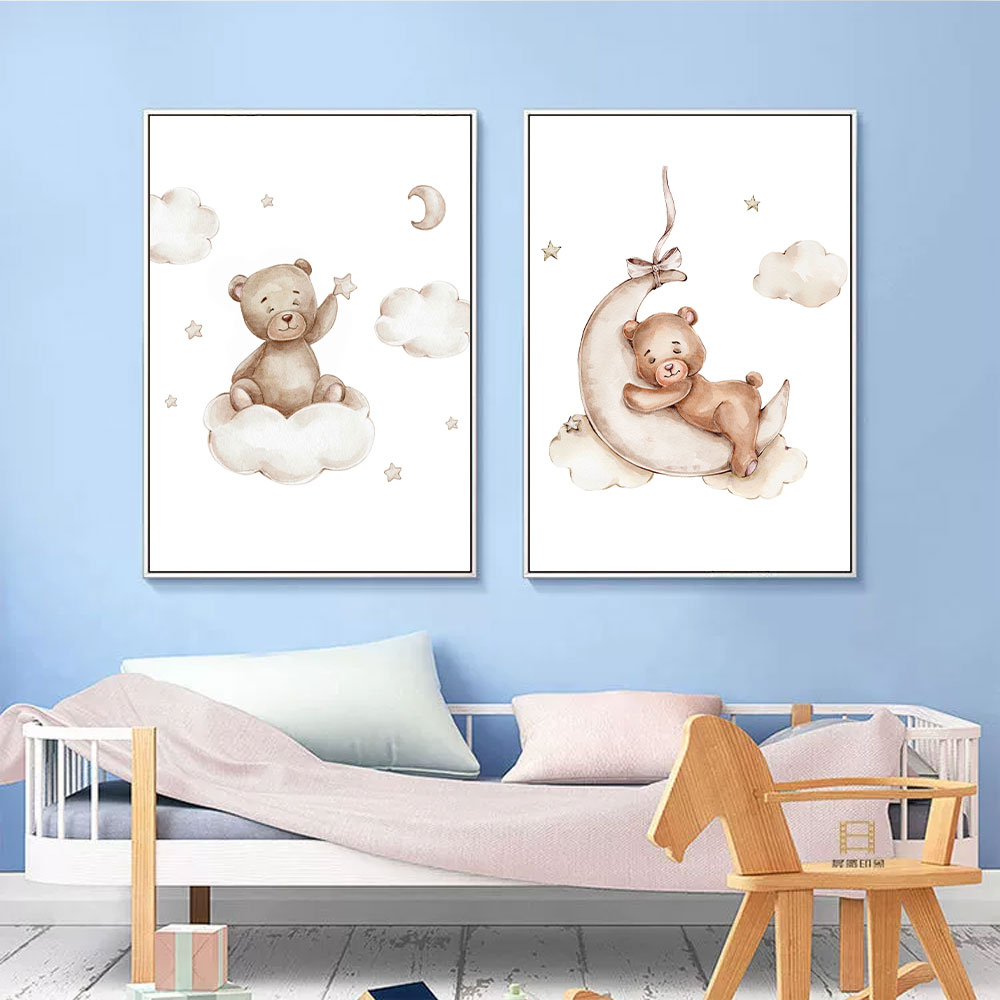 3PCS Frameless Cartoon Balloon - огляд і ціна Baby Nursery Frames