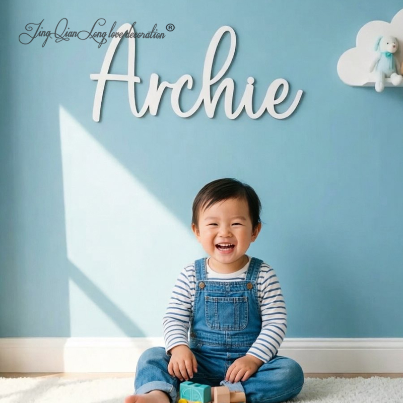 Custom  Wooden Name Sign Nurse - огляд і ціна Baby Nursery Name Letters