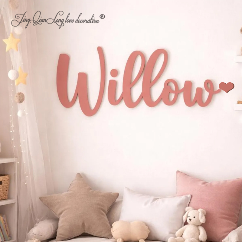 Custom  Wooden Name Sign Nurse - огляд і ціна Baby Nursery Name Letters