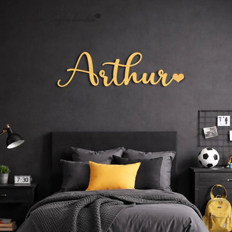 Custom  Wooden Name Sign Nurse - огляд і ціна Baby Nursery Name Letters