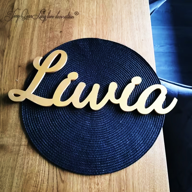 Custom Personalized Wooden Nam - огляд і ціна Baby Nursery Name Letters