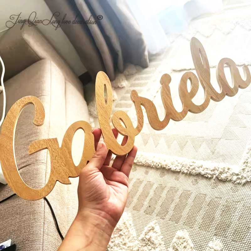 Custom Personalized Wooden Nam - огляд і ціна Baby Nursery Name Letters