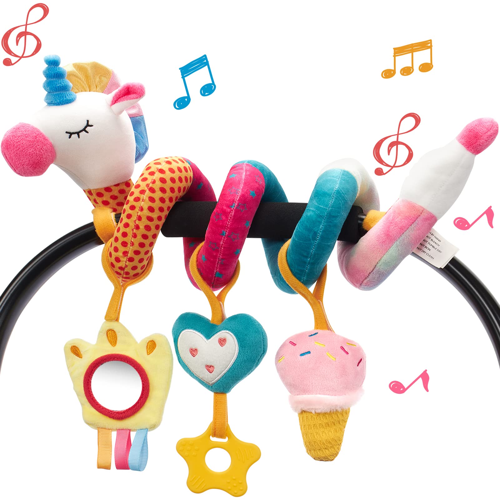 Car Seat Toys for Babies Rattl - огляд і ціна Baby Nursery Set