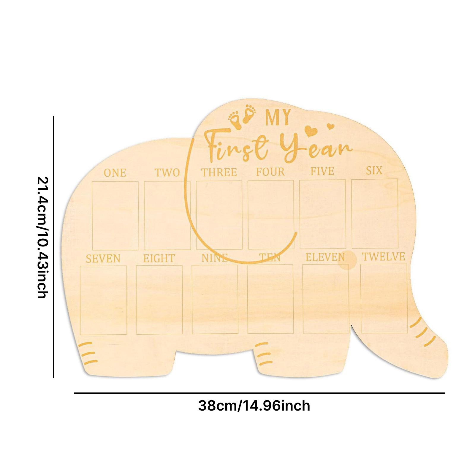 Baby Photo Board Wood Frame Tw - огляд і ціна Baby Nursery Frames