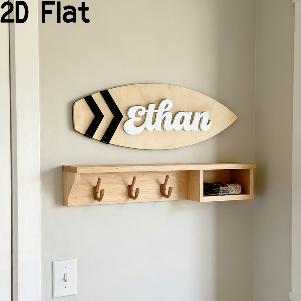 1Pc Custom Surfboard Wooden Ac - огляд і ціна Baby Nursery Name