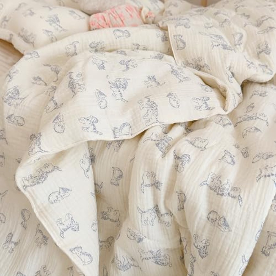 Baby Crib Quilt Cotton Muslin  - огляд і ціна Baby Nursery Girl